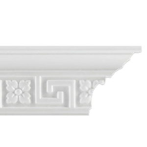 Плинтус потолочный инжекционный D 418/45 ( 100 шт. в упак.)