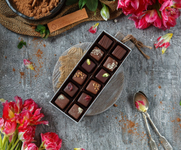 5928 Конфеты нарезные ассорти Вкусляндия 