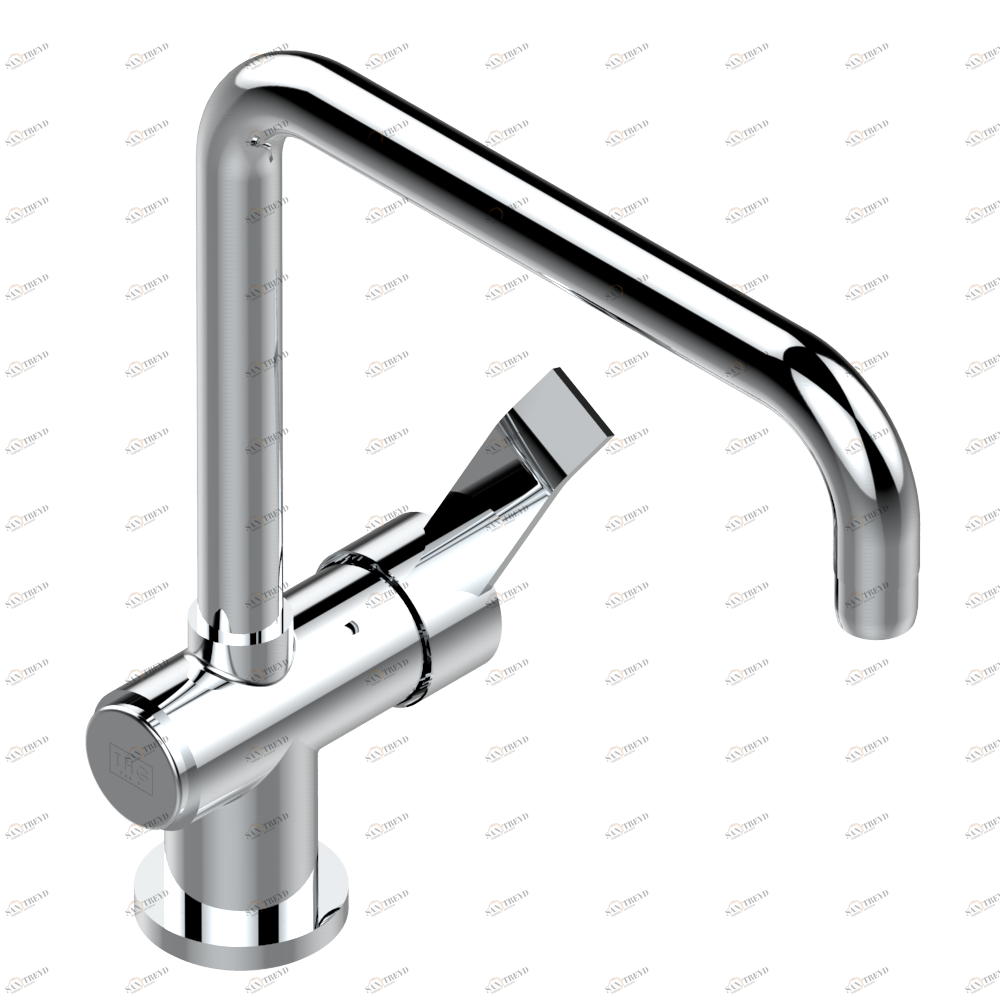 D3B-6181N Смеситель для кухонной мойки однорычажный Thg-paris Luke Хром D3B 6181N  A02 CAT.A