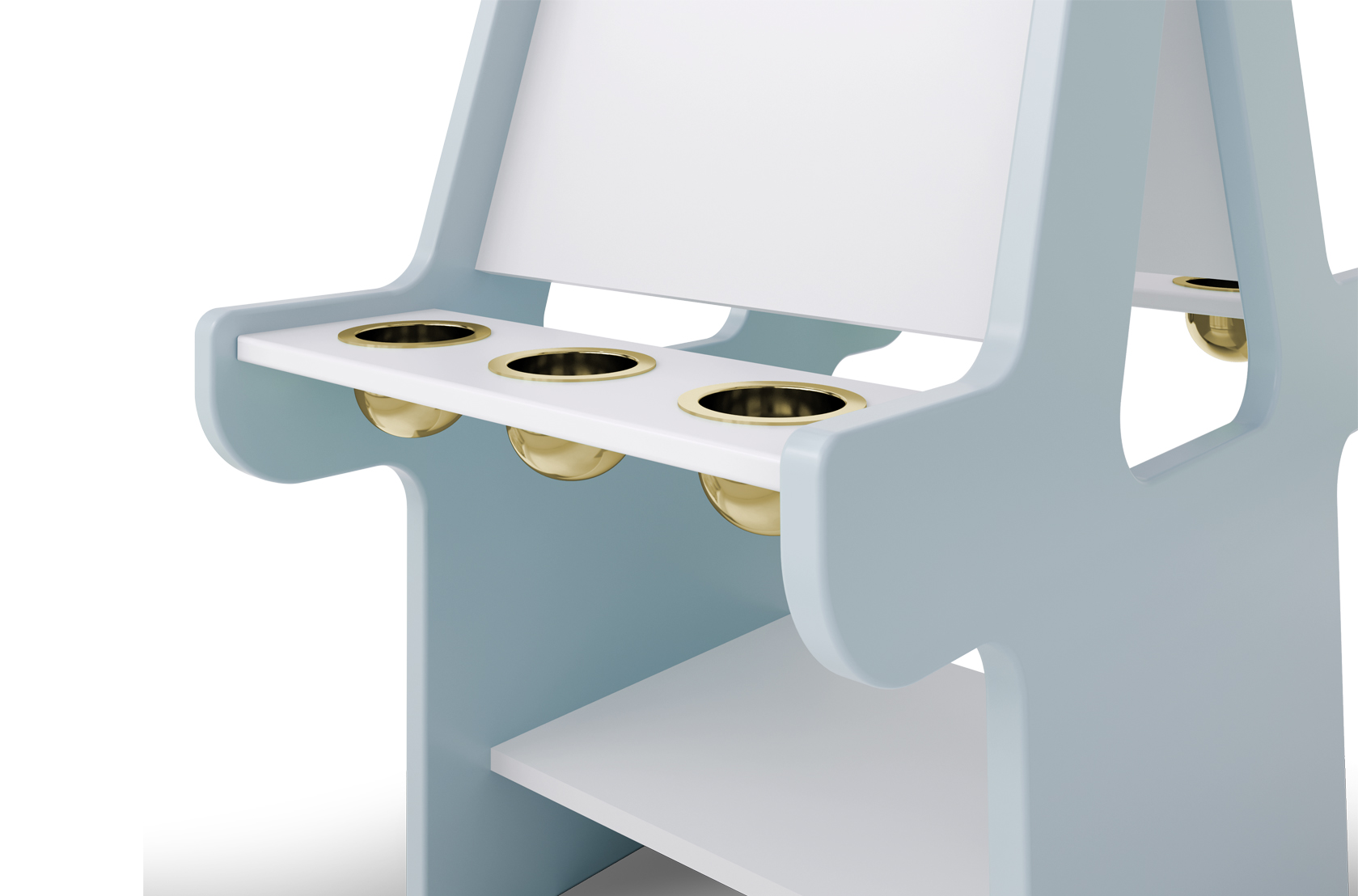 CIST480 Мольберт для рисования детский Мерлин Двусторонний Circu  - Вид №4