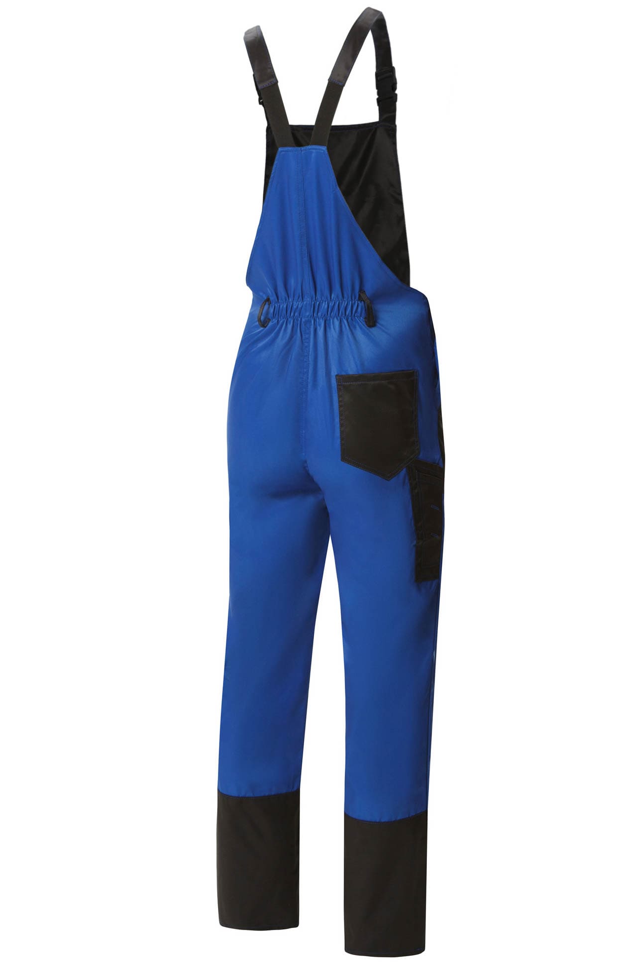 61472 Полукомбинезон "Мастер" василек-черный  Летняя спецодежда  размер 48-50/182-188  - Вид №1