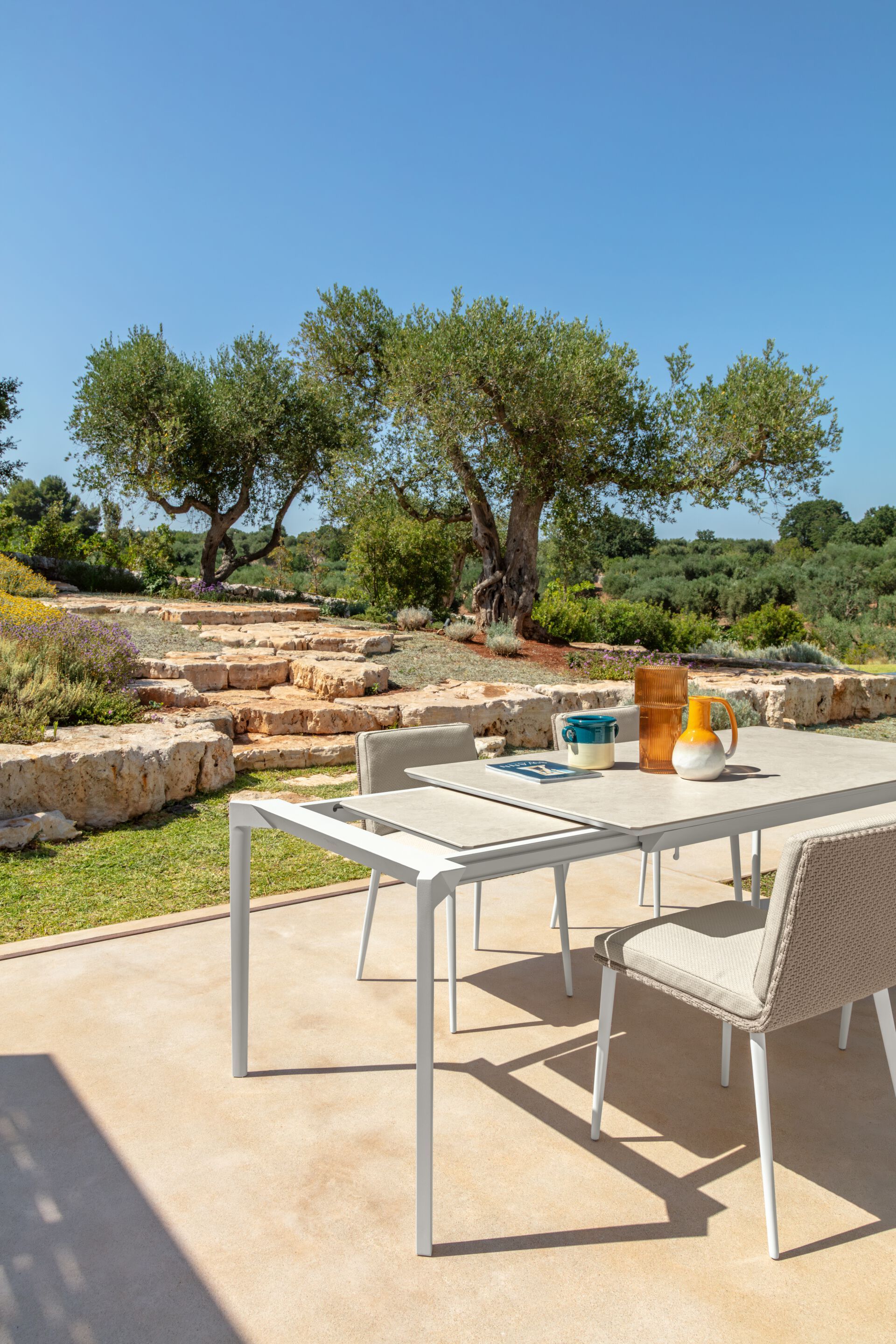 Прямоугольный выдвижной садовый стол Talenti Leaf ARCH-00123618 - Вид №2