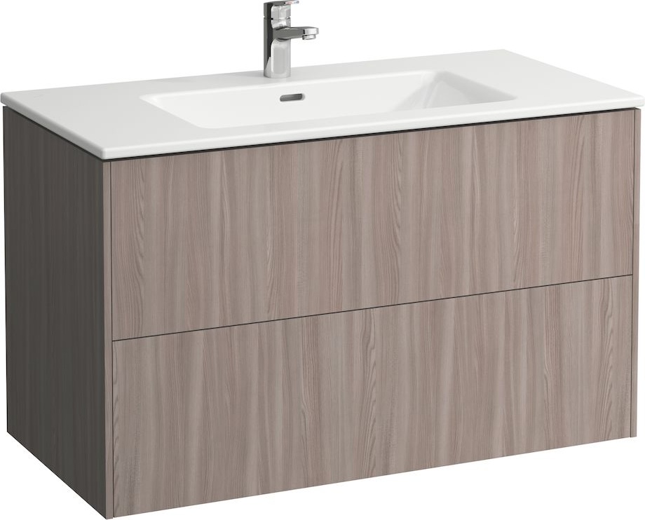 H8649622611041 Тумба с раковиной, 2 ящика, органайзер в комплекте LAUFEN PRO - Вид №1