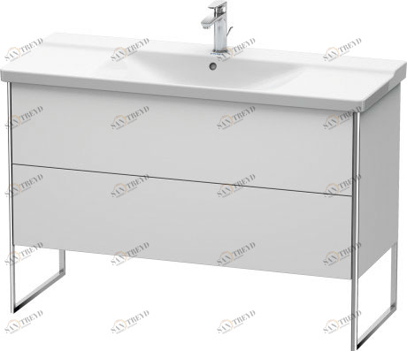XS446303636 XSquare Тумбочка напольная Белый шелковисто-матовый лак Duravit