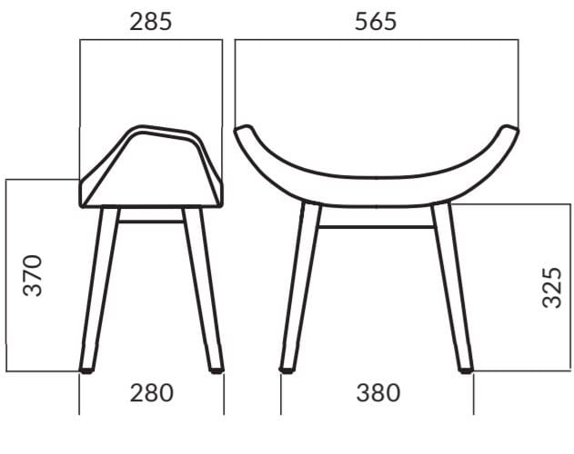 Кожаная подставка для ног ALMA DESIGN X Big Foot ARCH-00151372 - Вид №2