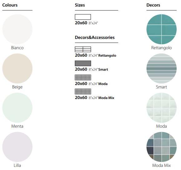 CERAMICA SANT'AGOSTINO Белая плитка для стен / пола Abita sun-id-1403156 - Вид №2