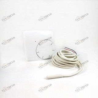 Термостат комнатный WATTS WFHT-2-DUAL электронный 230 В, NO/NC сервопривод,  датчик пола 3м 10021102