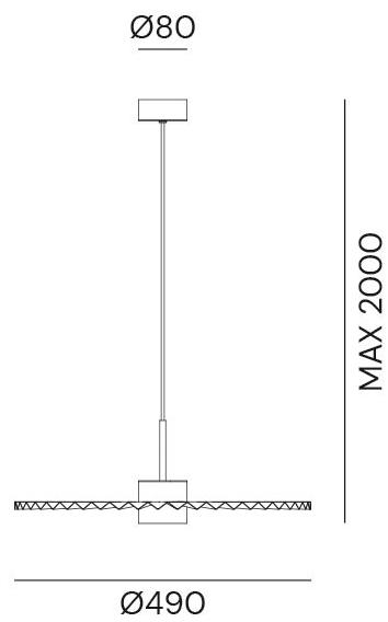 Il Fanale Светодиодный подвесной светильник из латуни Plie' 284.01.on / 284.02.on / 284.03.on - Вид №4