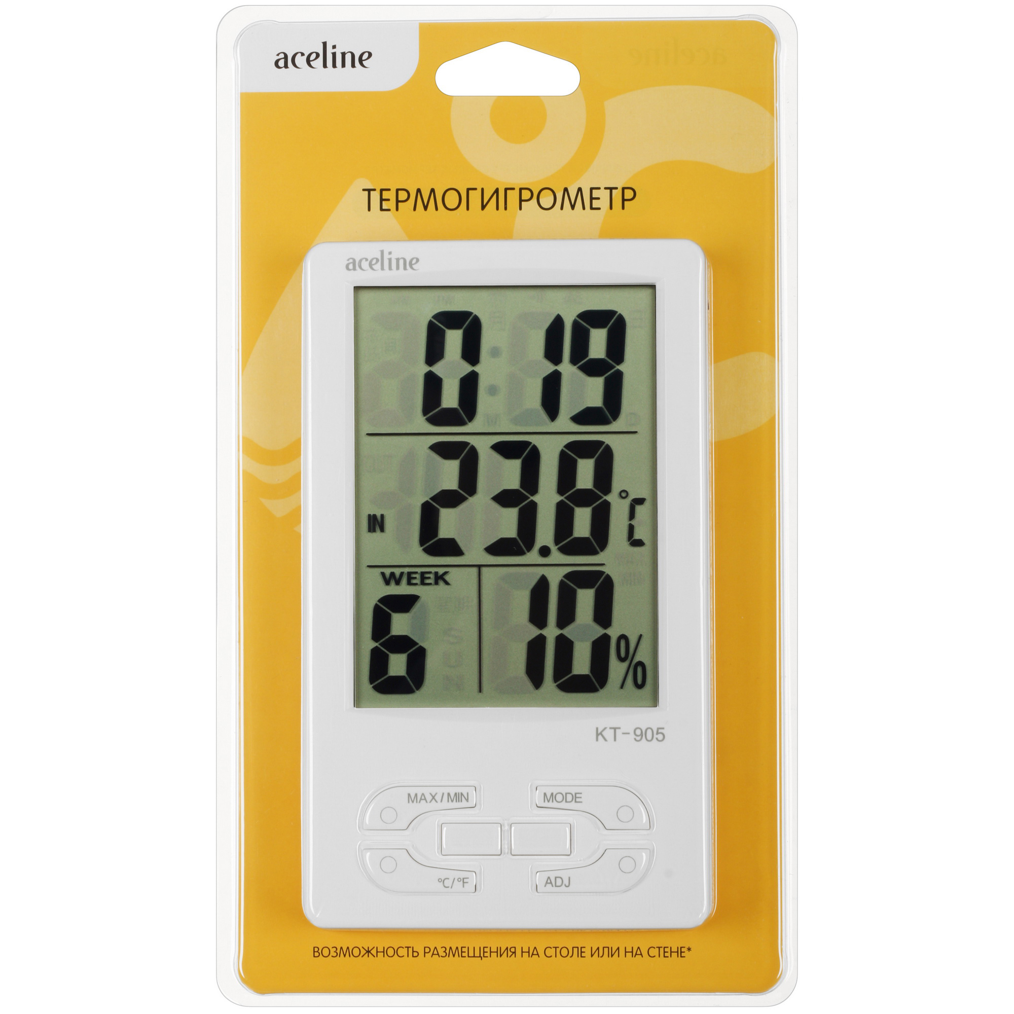 5411323 Термогигрометр Aceline KT-905 STDN-0043704 - Вид №6