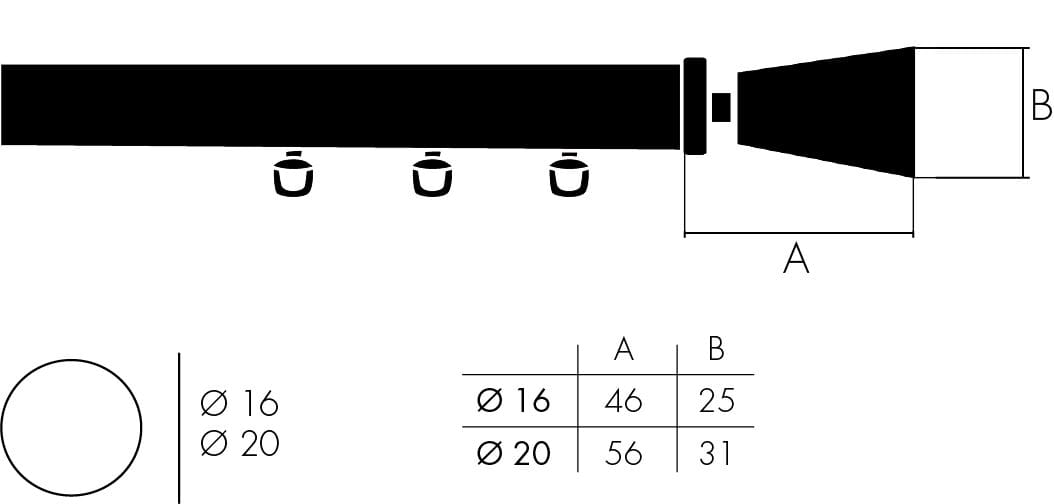 Железный карниз Frandoli Тетрис ARCH-00113295 - Вид №2