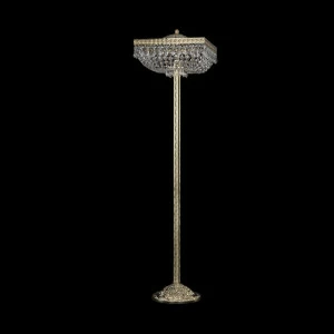 Торшер хрустальный на 4 лампы 138х35см золото Bohemia Ivele 19272T6/35IV-135 G BOHEMIA IVELE ЭЛИТНЫЕ 00-3889531 Золото;прозрачный