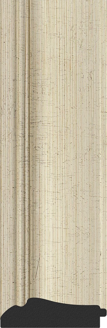 BY 1296 Зеркало с фацетом в багетной раме - травленое серебро 95 mm EVOFORM Exclusive - Вид №2