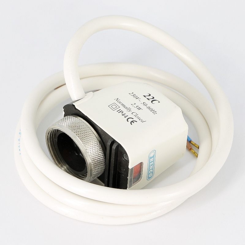 Термоэлектрический привод HENCO нормально закрытый (НЗ), M30x1.5 UFH-ACT230NC2 UFHACT230NC2 - Вид №1