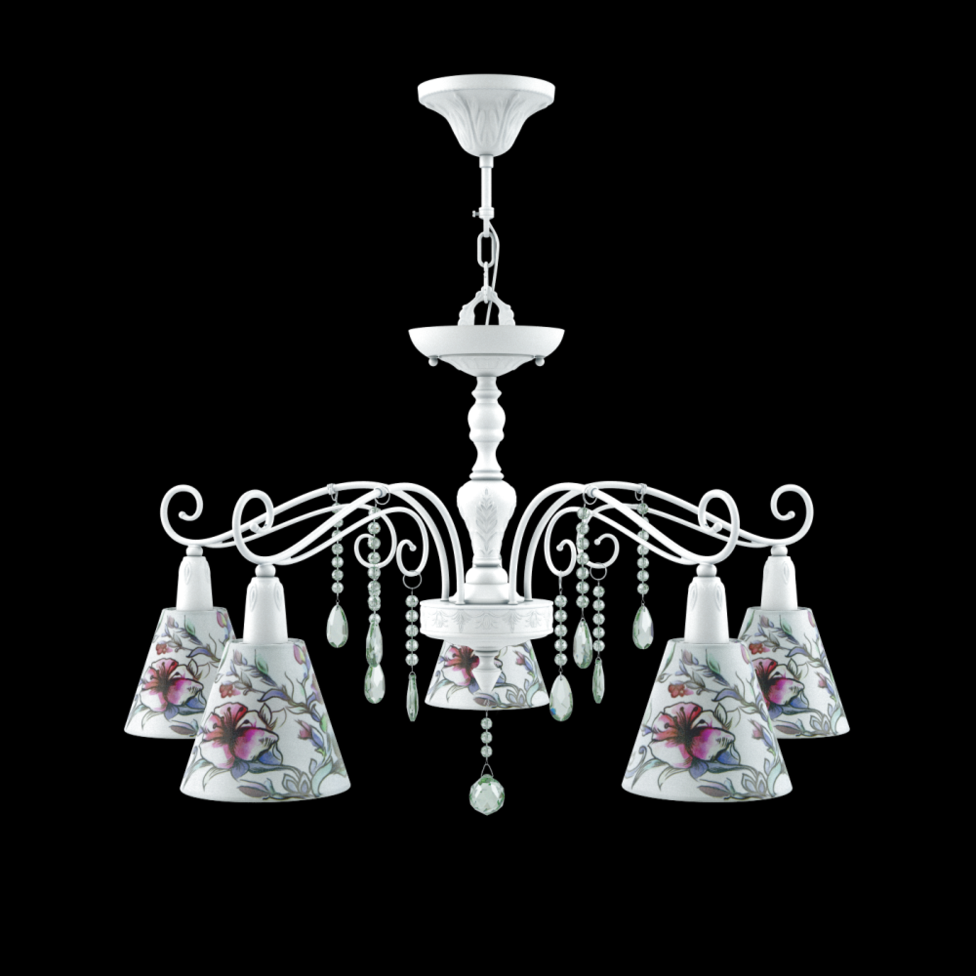 E4-05-WM-LMP-O-13-CRL-E4-05-GR-DN Люстра 19 Maytoni Provence - Вид №1