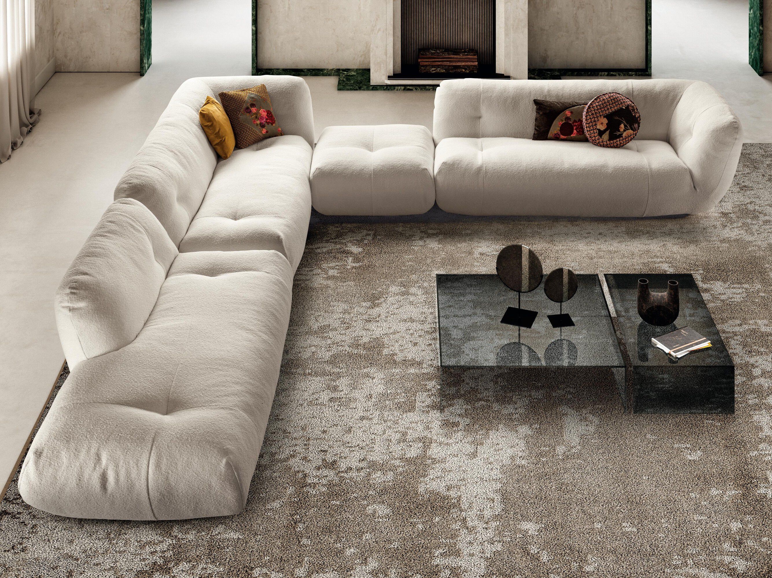 Угловой диван из ткани Lago HAPPENING - 1491 ARCH-00007831