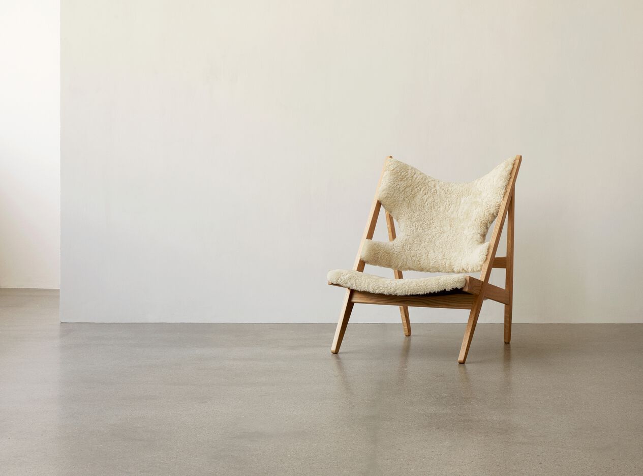 Кресло из овчины Audo Copenhagen вязание ARCH-00051856 - Вид №21