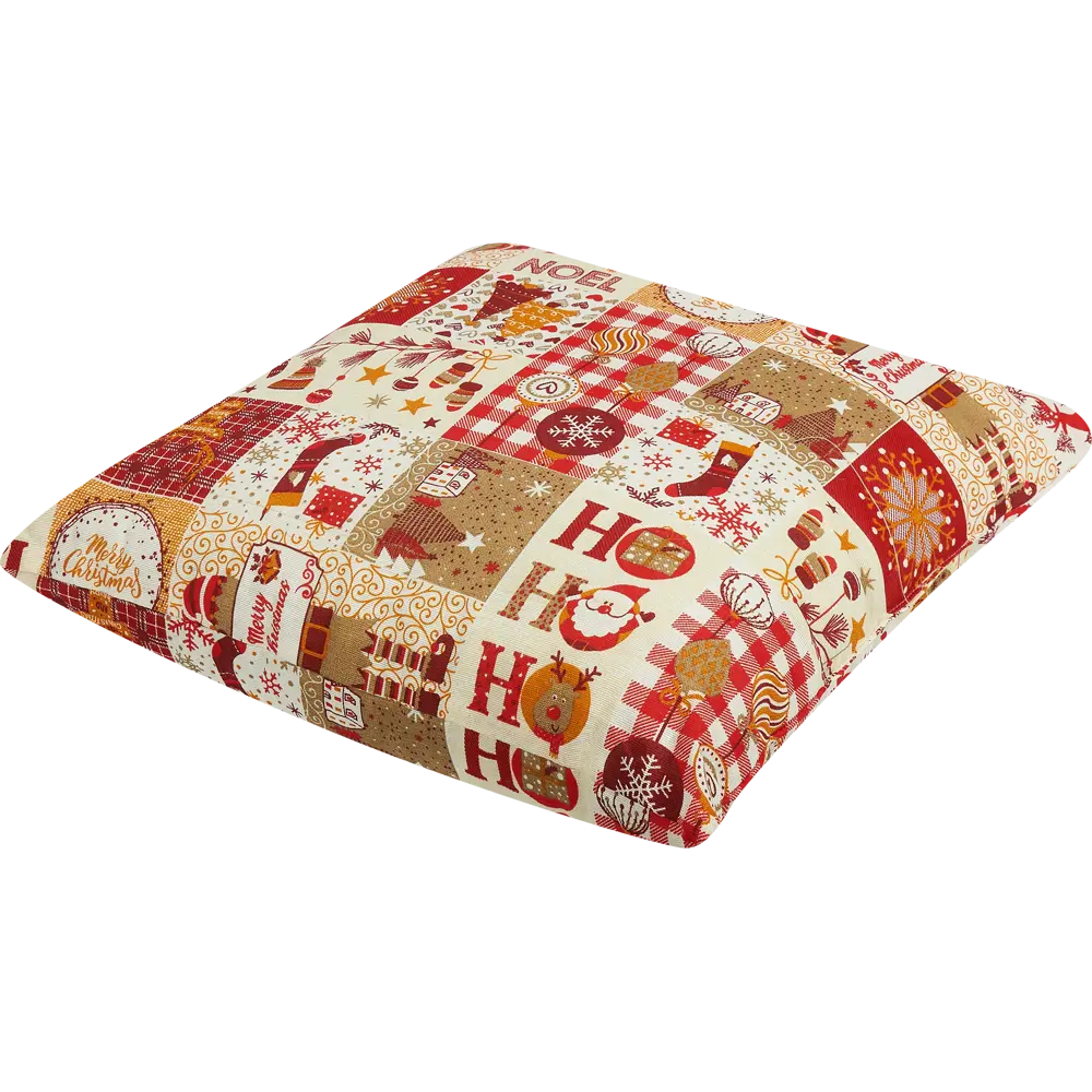 Подушка "Эльфы" 40x40 см цвет красный 82745971 STLM-2003860 Altali  - Вид №1