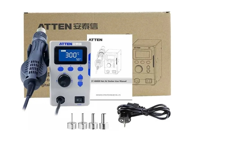 Паяльная станция ATTEN ST-8800D 9115698 STDN-0003335 - Вид №2