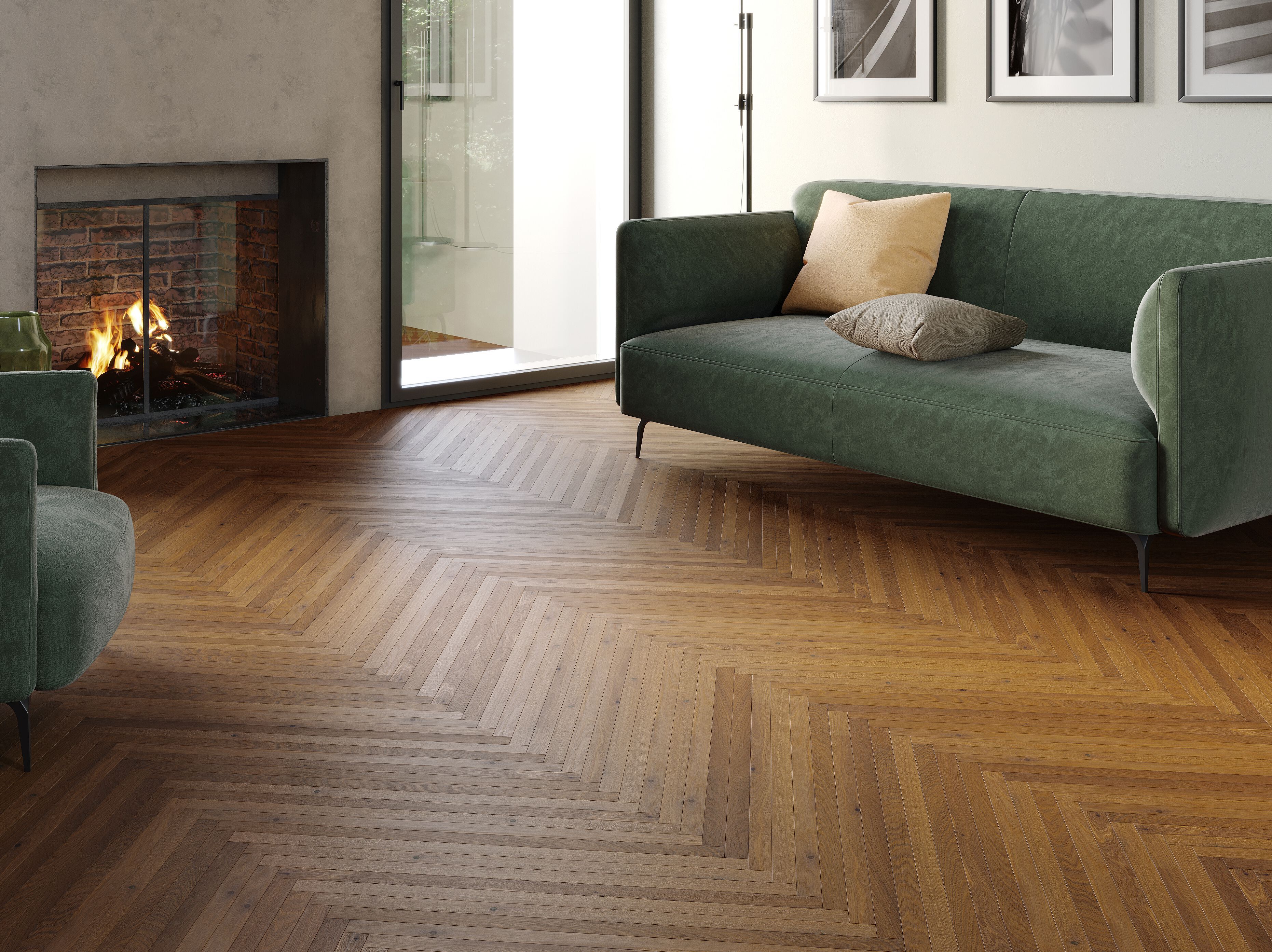 Паркетный пол Décoplus Parquets Les Motifs ARCH-00077653