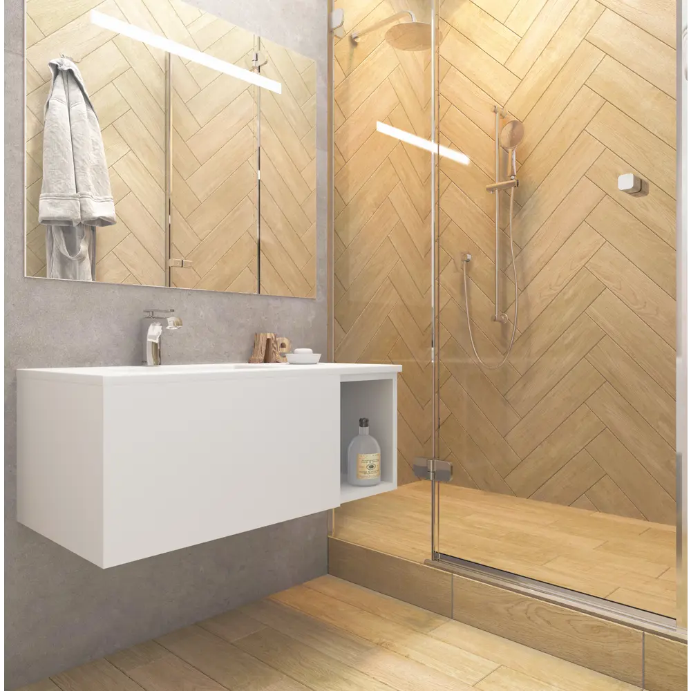 Керамогранит Gracia Ceramica Serra 12.5x50x0.8 см 0.875 м² неполированный цвет коричневый STLM-2207084 - Вид №4