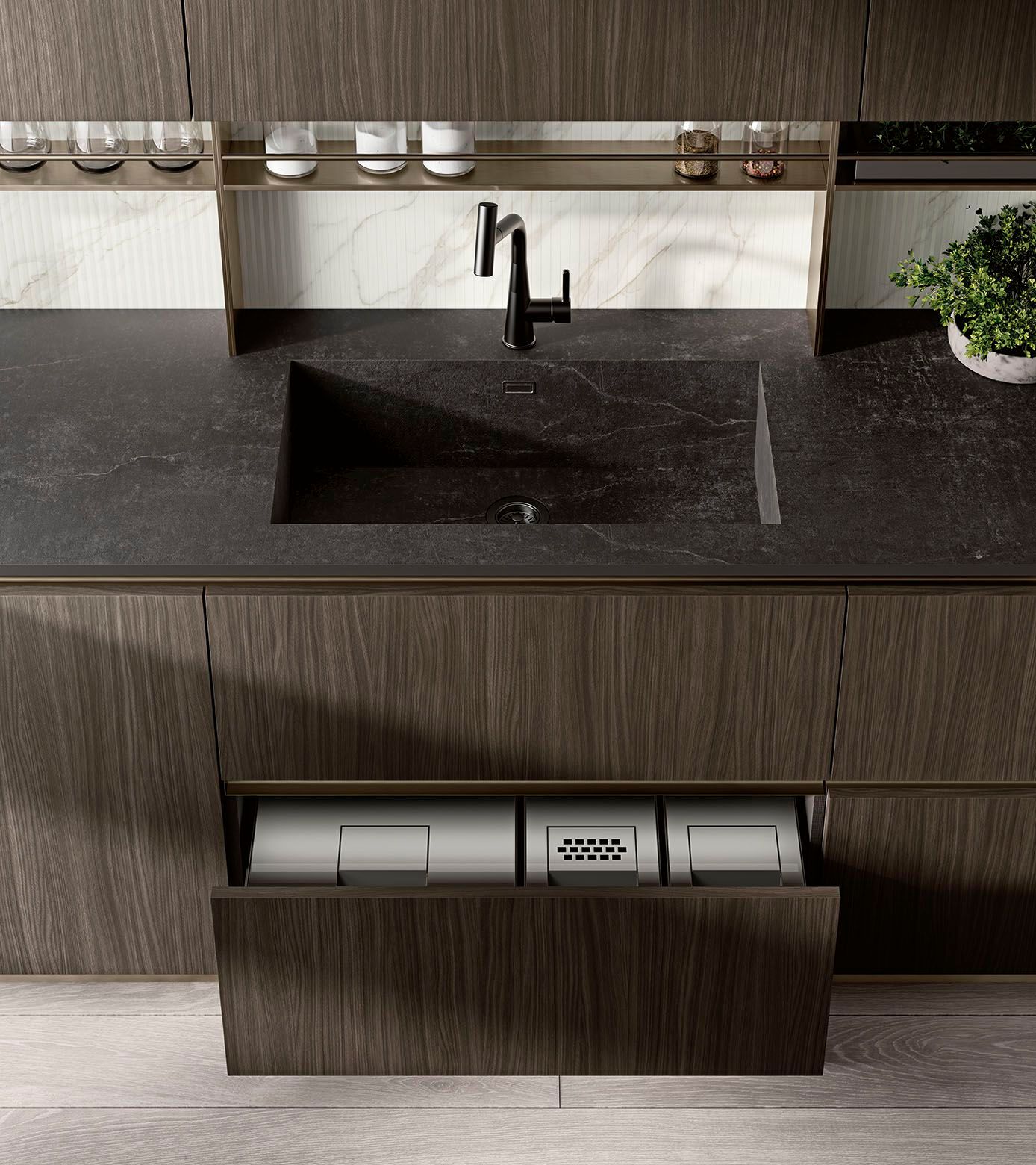 Встроенная кухня Febal Casa Origina ARCH-00127863 - Вид №11