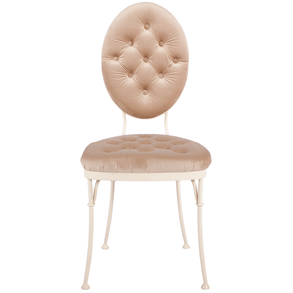 19015 Стул кованый Аделаида Айвори Того Карамель BOGACHO 4627138235126 - Вид №1