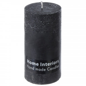 82018425 Свеча-столбик «Рустик», 7х13 см, цвет графит