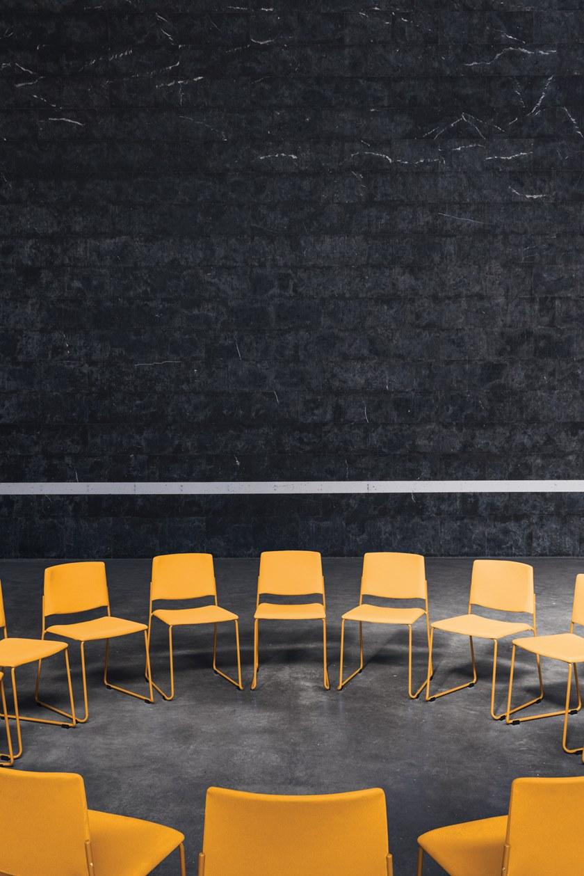 ENEA Стул из полипропилена, штабелируемый салазками Ema sun-id-1372132 - Вид №8