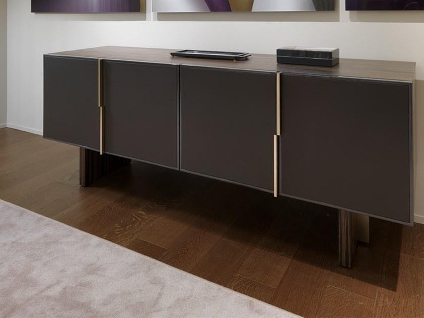 Paolo Castelli Комод из дерева и воловьей кожи с распашными дверцами Fine sun-id-1508644 - Вид №3