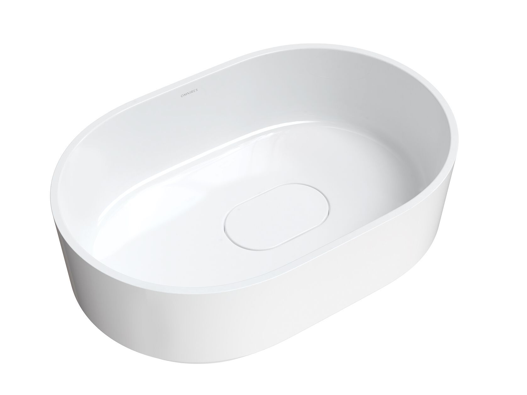 Овальная столешница из композитного материала OMNIRES Cadence M+ ARCH-00067597