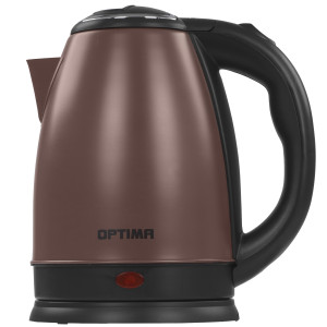 9269573 Электрочайник OPTIMA EK-1808SS коричневый