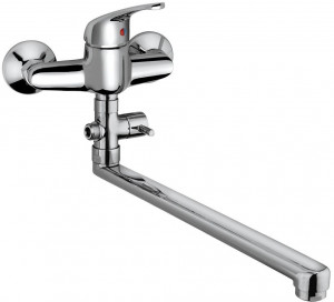 Paini Creta 42CR119CAKM смеситель для ванны с длинным изливом