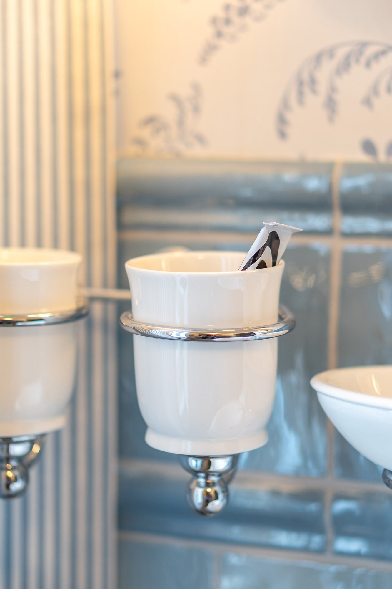 Traditional bathrooms Стакан для зубных щеток из фарфора P&R Pr6926.ag  - Вид №3