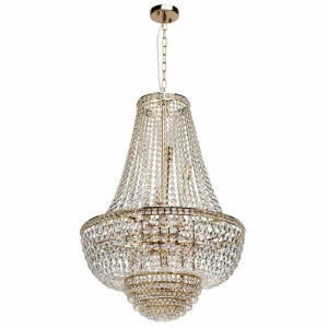 Подвесная люстра MW-Light Патриция 447011509 MW-LIGHT ДИЗАЙНЕРСКИЕ, ПАТРИЦИЯ 285760 Золотой