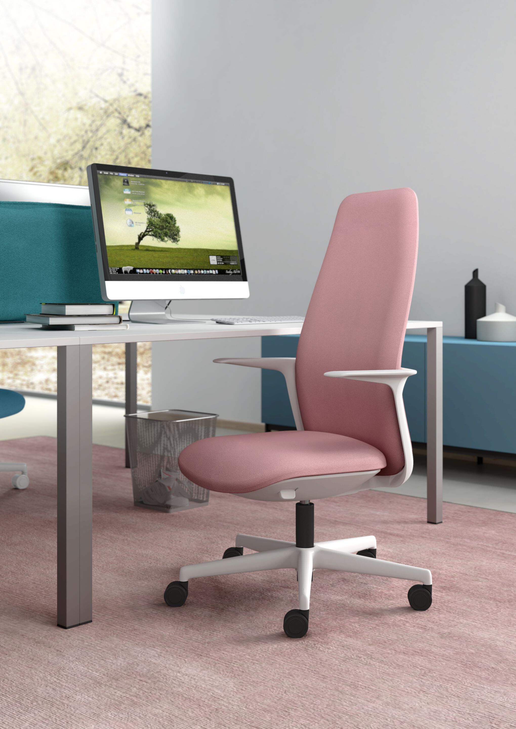 Вращающееся офисное кресло с высокой спинкой Leyform AURA ARCH-00127819 - Вид №1