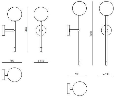 PROF Настенный светильник из дутого стекла Grace sun-id-1423067 - Вид №7