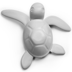 QL10349-GY Магнит save turtle, серый Qualy