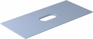 Полка керамическая с центральным отверстием 101x46 Синий 2052ON GALASSIA Tabulae