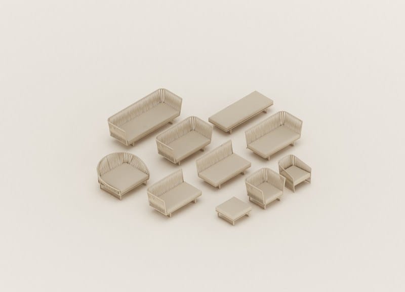 Подвесное сиденье на 2 места Kettal Bitta ARCH-00134221 - Вид №2