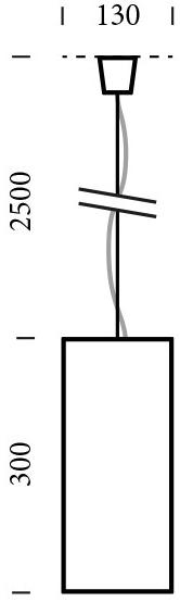 GESSO Подвесной светильник в гипсе  820  - Вид №4