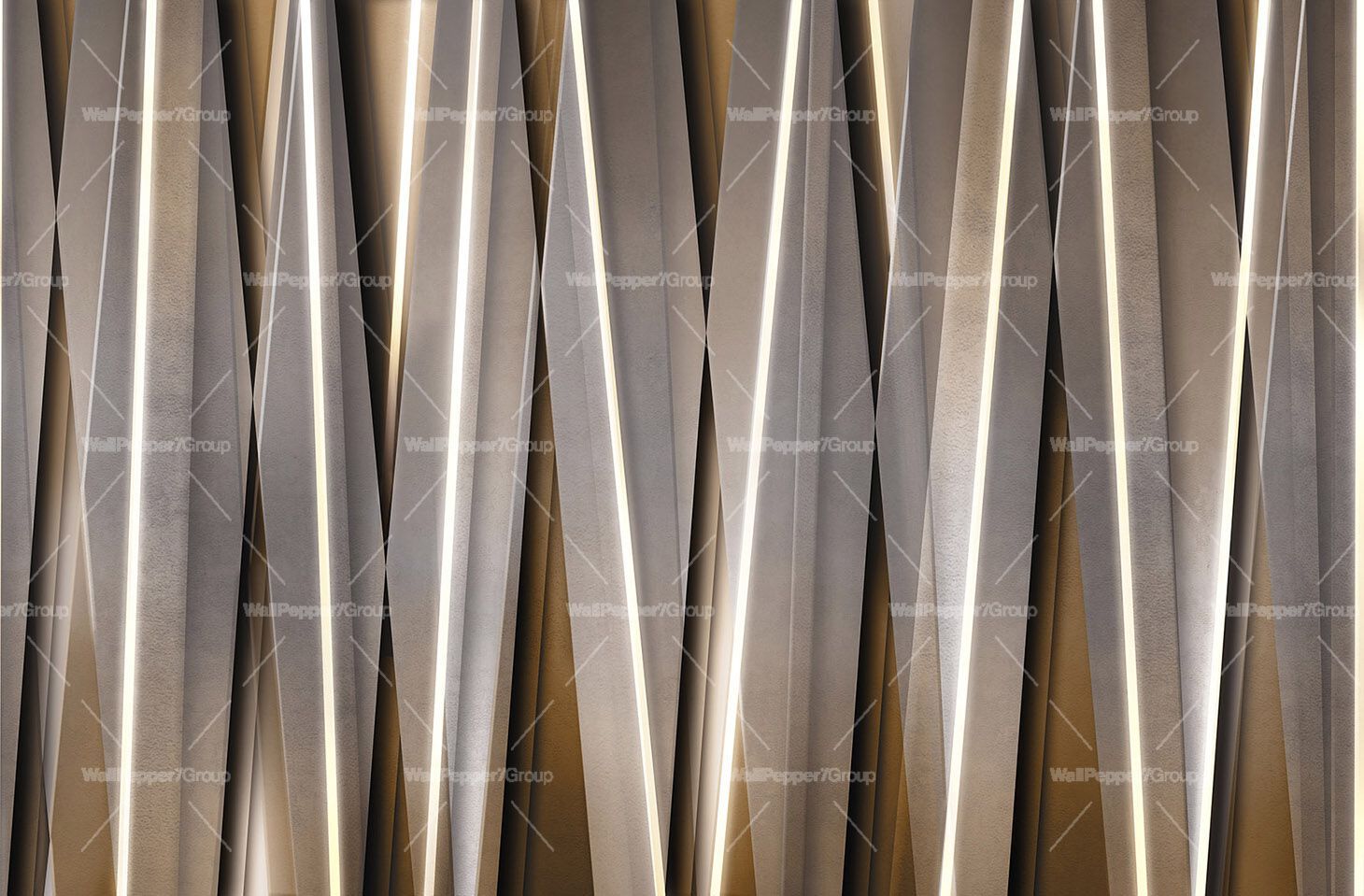 Геометрические обои ПВХ бесплатно, экологически чистые, моющиеся WallPepper коллекция 2023 ARCH-00068002 - Вид №1