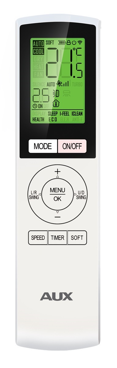 9239541 Кондиционер настенный сплит-система AUX ASW-H09A4/CA-R2DI/AS-H09A4/CA-R2DI белый STDN-0109306 - Вид №3