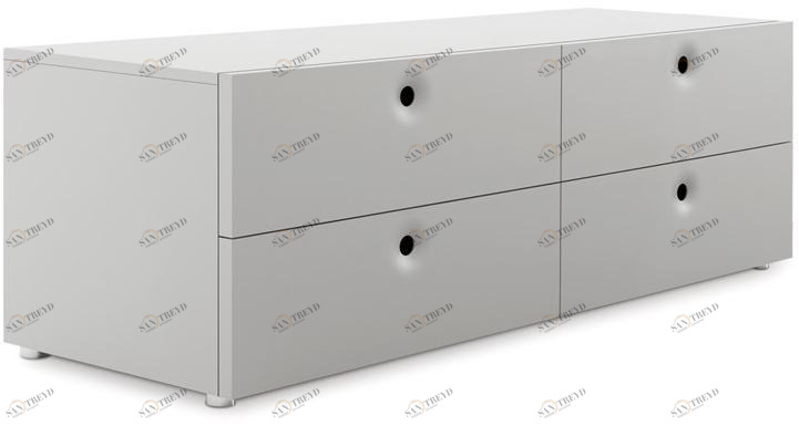 Casamania & Horm Комод из фанерованной или лакированной древесины Anish sun-id-1397114