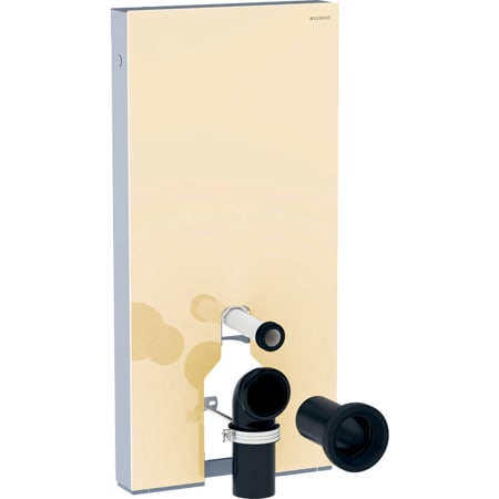 131.201.SI.5 Сантехнический модуль Geberit Monolith Plus для напольного унитаза, 101 см, передняя обшивка из стекла Geberit  - Вид №4