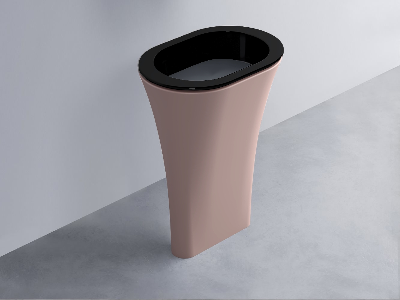 AMLA65-N+AMPILO-BA+AMCOLO-CP Раковина Amedeo Ovale отдельностоящая cielo Enjoy + Amedeo Ceramica Cielo