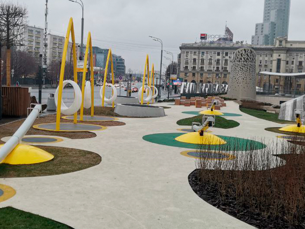 Бордюр "Стафф" 60 мм, длина 2 м ГеоПластБорд GPBST-50 - Вид №13