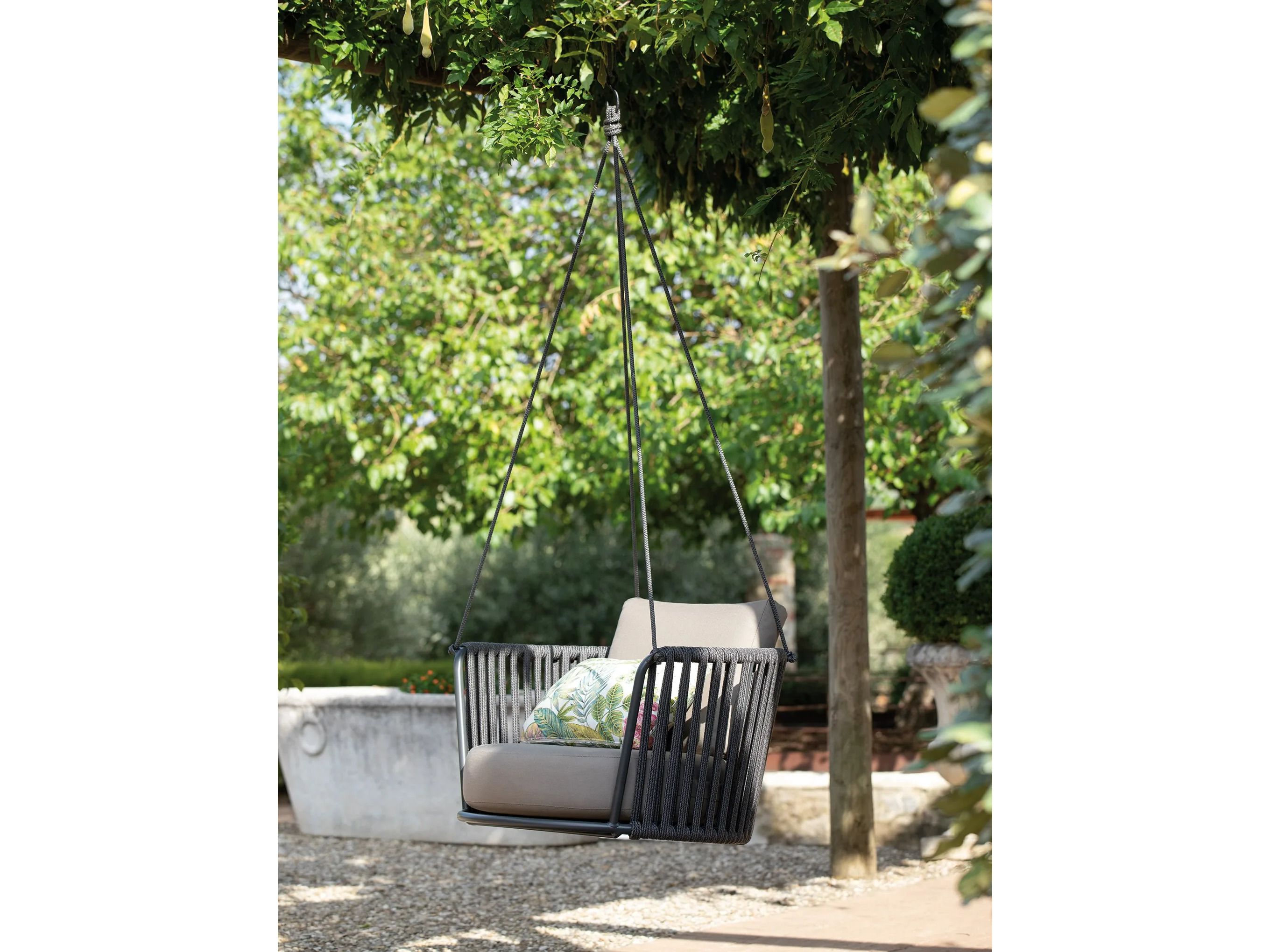 Тканевое подвесное садовое кресло Vermobil Daisy Rope ARCH-00032330 - Вид №2