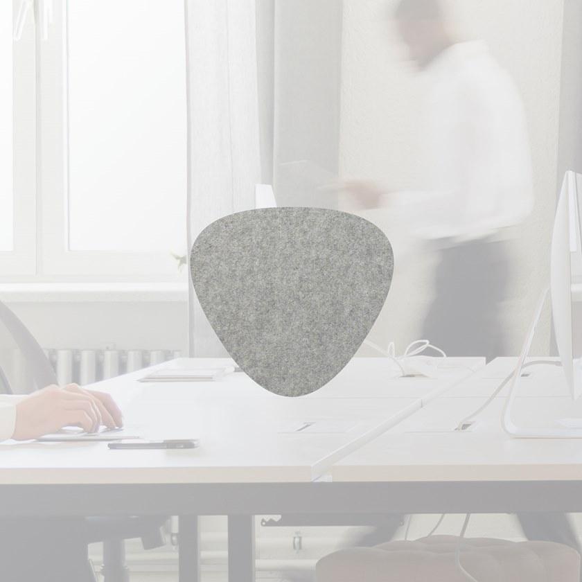 Tante Lotte Звукопоглощающая перегородка стола из шерсти Whisperwool moss Tsf002g19 - Вид №3