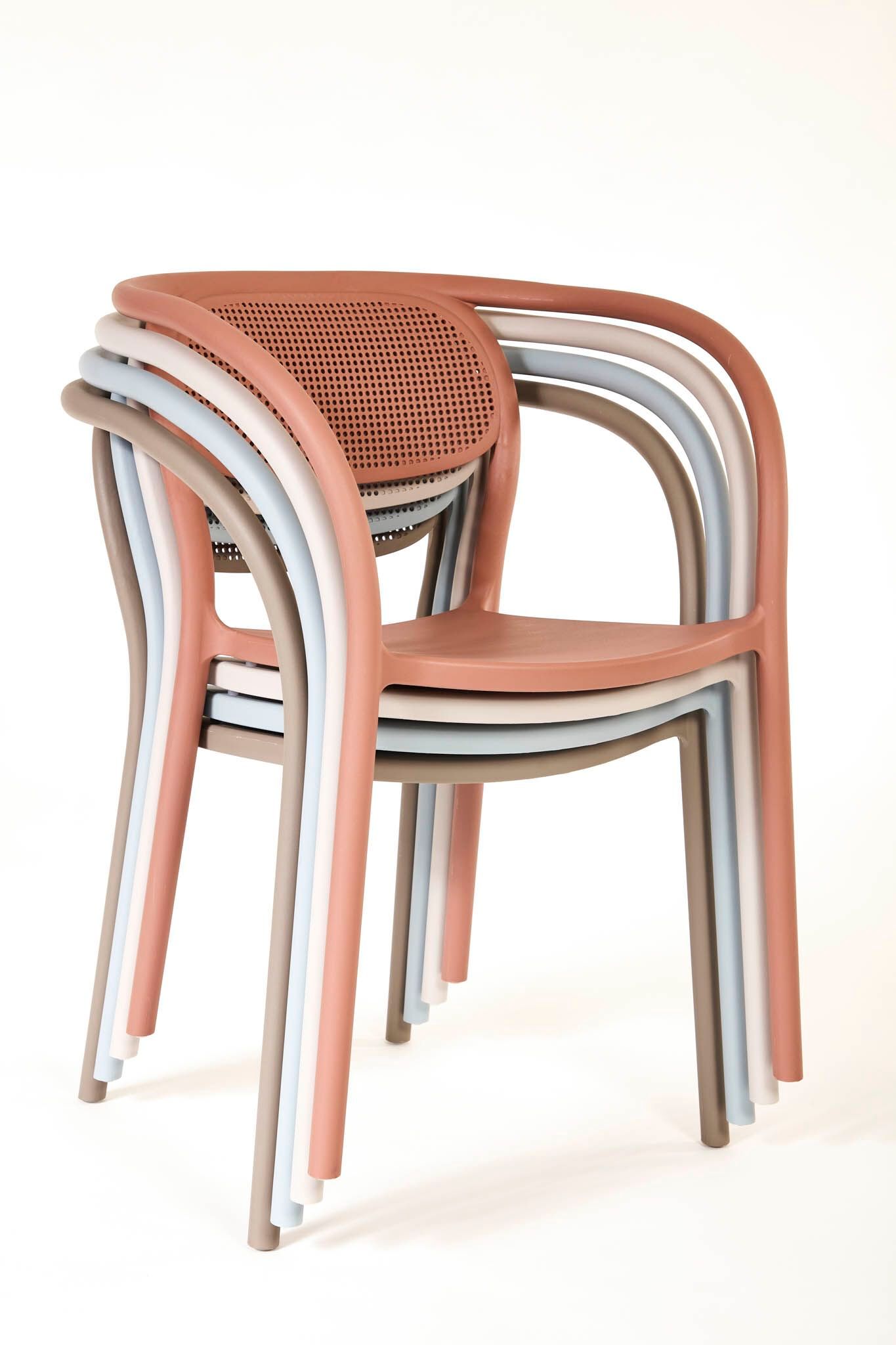 Полипропиленовый стул с подлокотниками Ezpeleta NOON ARCH-00047532 - Вид №4