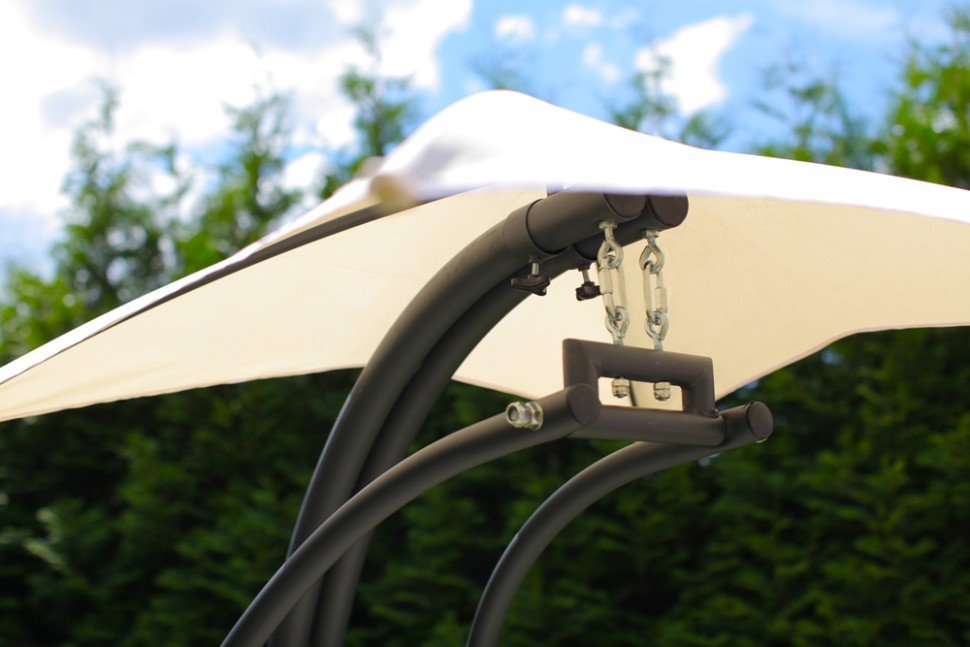 Качели садовые подвесные двухместные Luna Double BESTA FIESTA  132504 Бежевый  - Вид №2